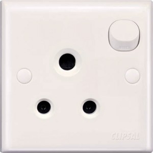 15Amp 3Pin Switch Socket