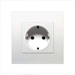 16Amp 2Pin Schuko Socket