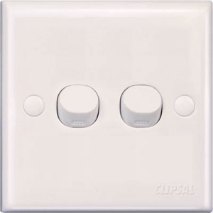 2Gang 2Way Switch Plate